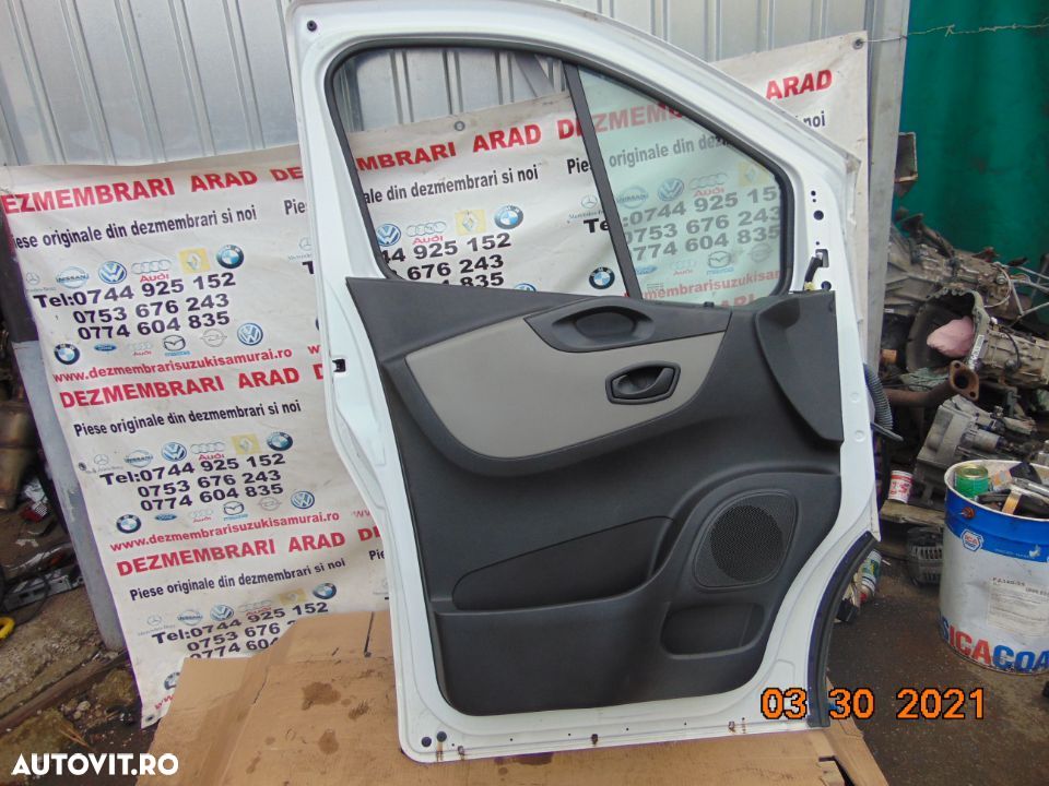 Fete usi Renault Trafic 2015-2021 Opel vivaro Nissan NV 300 fata usa stanga dreapta - 2