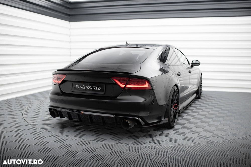 Difuzor Bara Spate compatibil cu Audi A7 4G S-Line Maxton Design - 3