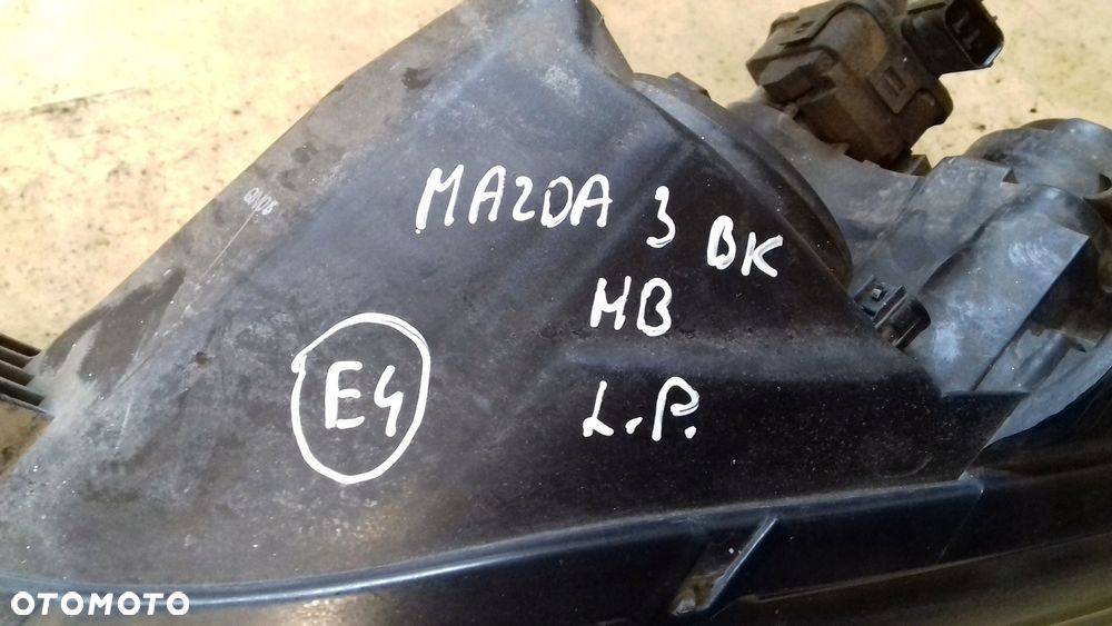 lampa lewy przód przednia mazda 3 bk hb 03- - 6