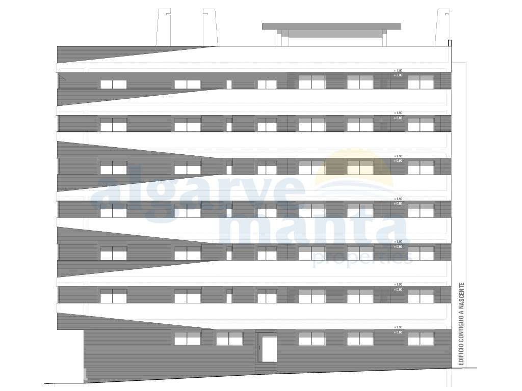 Nova construção - Apartamento T2 sito no 5º andar de um edifício - ... - Grande imagem: 4/5
