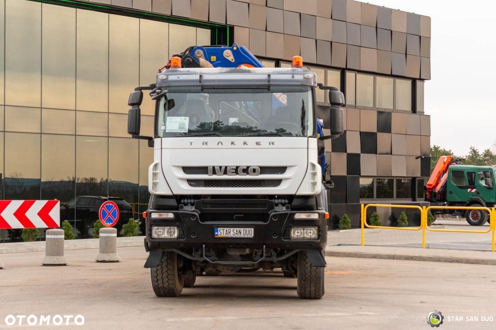 Iveco TRAKKER 450 8x8 PM 85SP HDS Żuraw Wywrotka - 13
