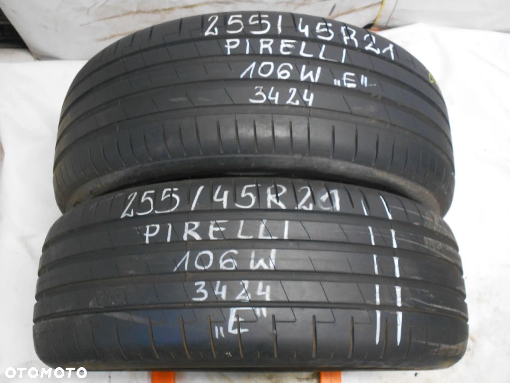 OPONY 255/45R21 PIRELLI PZERO E DOT 3424 7MM - 1