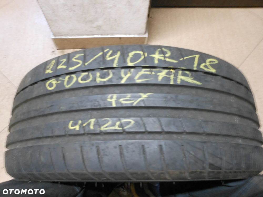 Opona pojedyńcza 225/40r18 goodyear eagle f1 super sport 7mm lato - 1