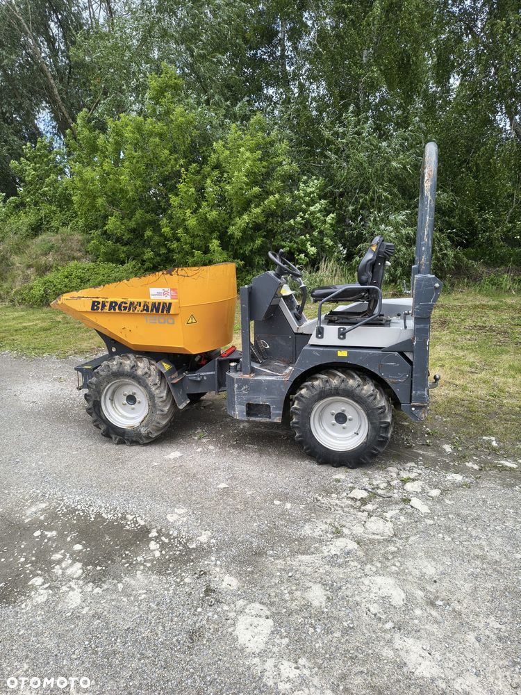 Bergmann 1200 R WOZIDŁO BUDOWLANE SUPER STAN 3 STRONNY WYWROT 3,5 TONY SILNIK KUBOTA THWAITES MACH AUSA D400 BARFORD TEREX TA WACKER NEUSON DW - 1