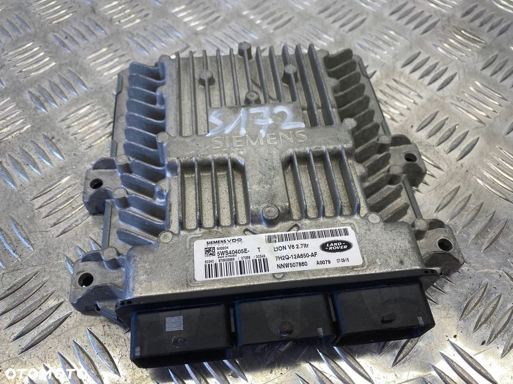 STEROWNIK SILNIKA RANGE ROVER SPORT 2.7 TDV6 7H2Q12A650AF 5WS40405ET - 5