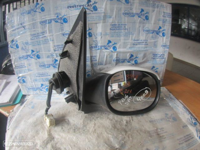 Espelho Esp4009 PEUGEOT 206 2000 2.0 HDI 90CV 3P BRANCO DRT ELETRICO 7 PINOS - 1