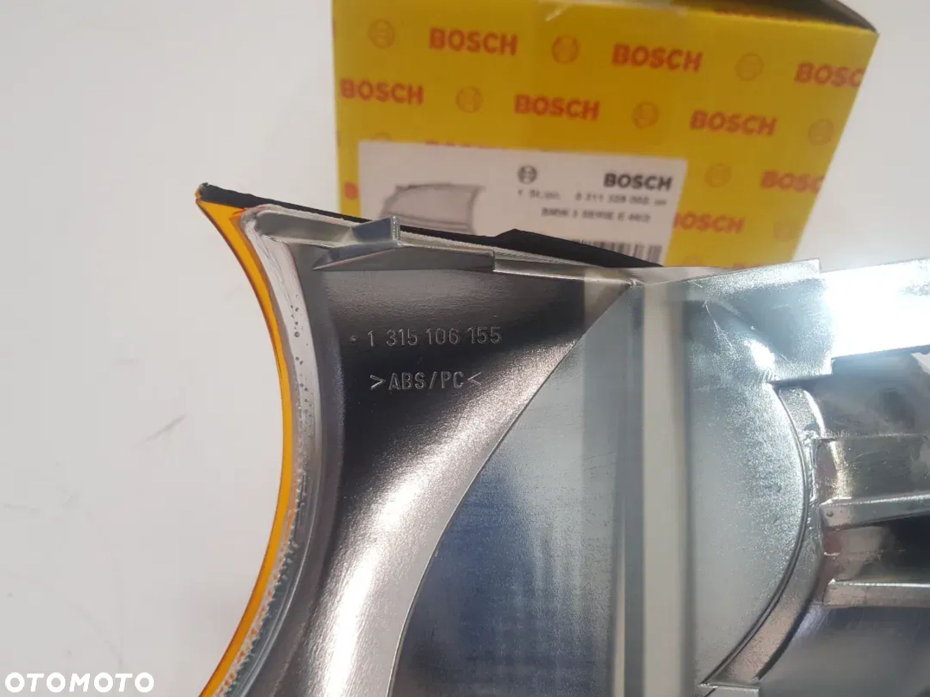 NOWY oryginalny kierunkowskaz migacz prawy przód pomarańczowy BMW 3 E46 COUPE CABRIO 0311329002 europa - 7