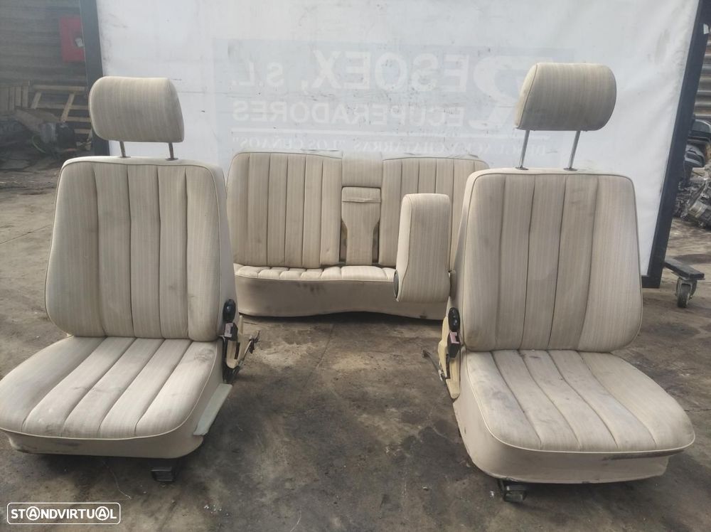 CONJUNTO COMPLETO DE BANCOS MERCEDES-BENZ CLASE 124 BM 124 BERLINA - 1