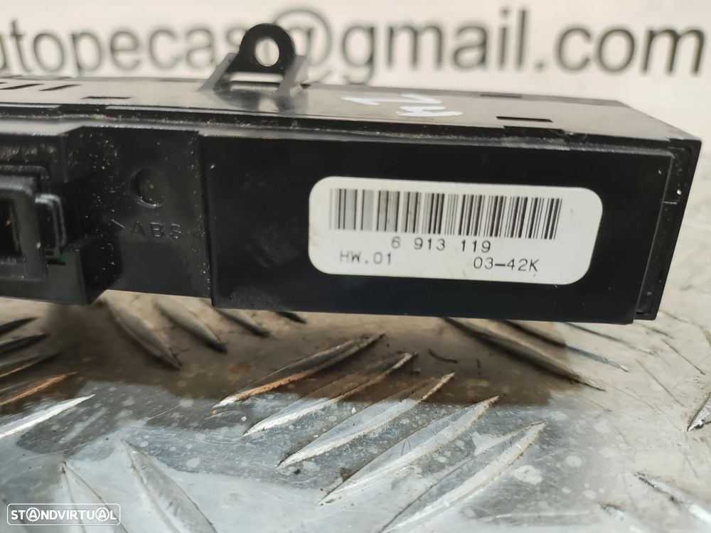 INTERRUPTOR COMANDO BMW Z4 E85 ROADSTER CABRIO 6913119 AQUECIMENTO BANCOS ABERTURA CAPOTA - 8