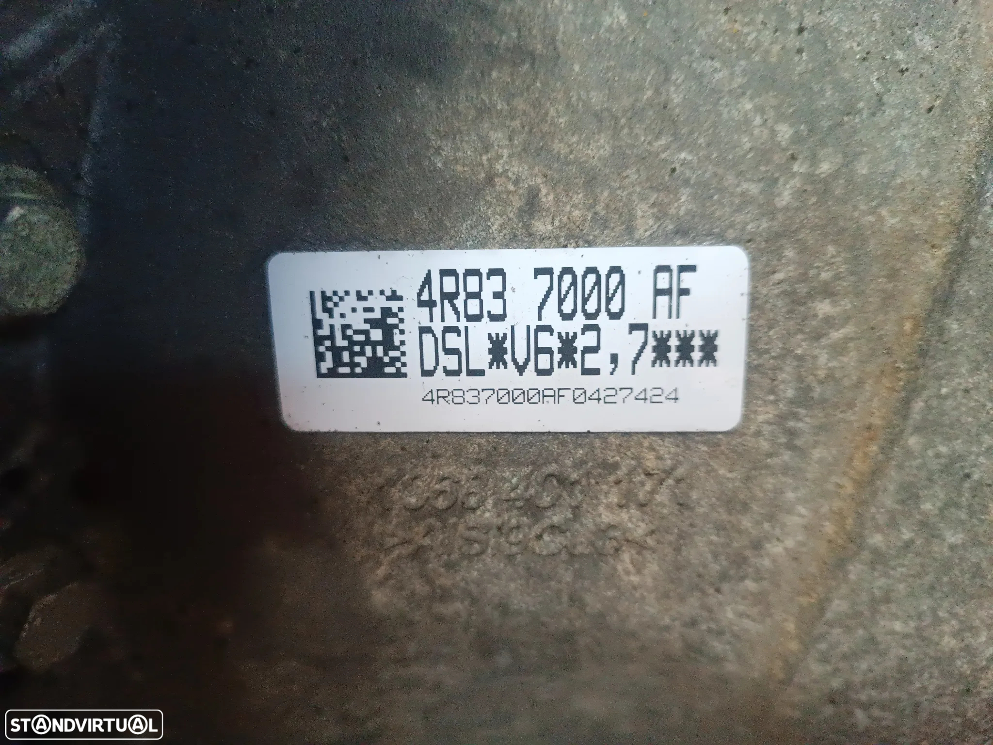 CAIXA DE VELOCIDADES AUTOMATICA JAGUAR S-TYPE 2.7D 4R87-7000-AF - 3