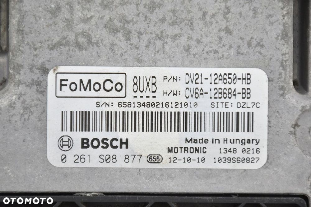 komputer sterownik ford 0261s08877 dv2112a650hb - 3