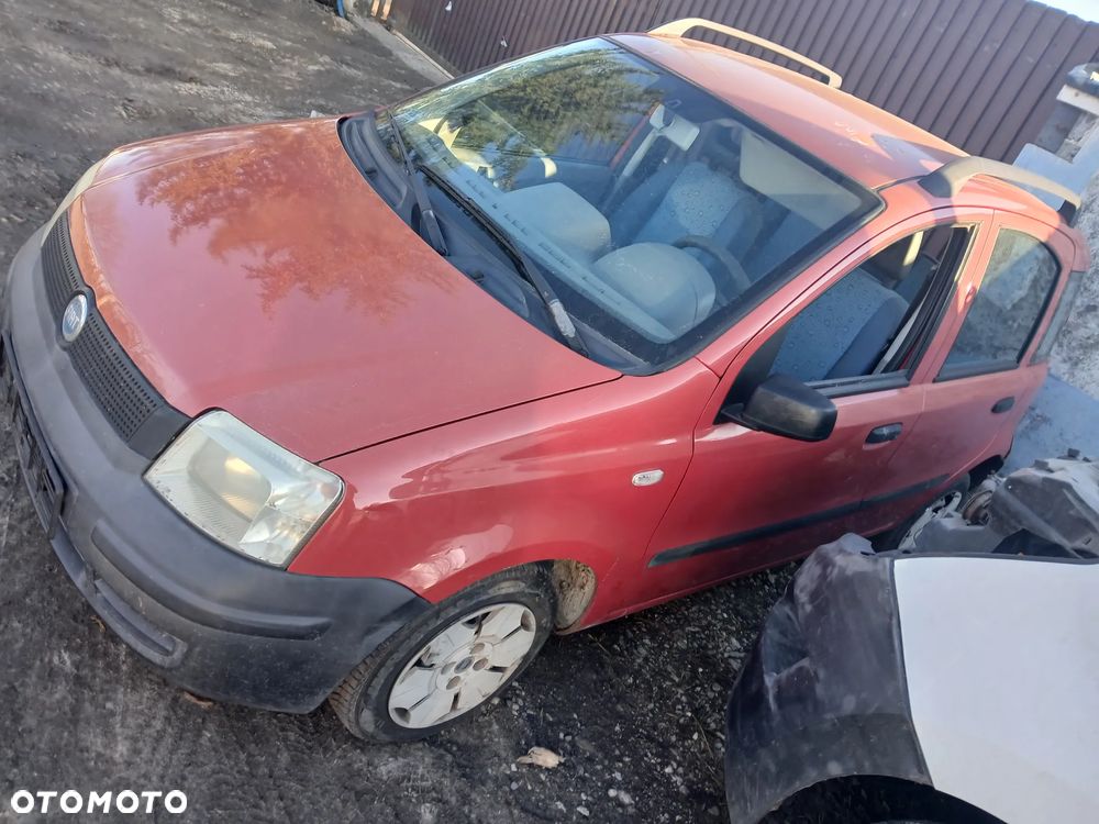 fiat panda II 199a maska zderzak lampa grill błotnik drzwi zbiornik paliwa szyba lusterko klamka - 2