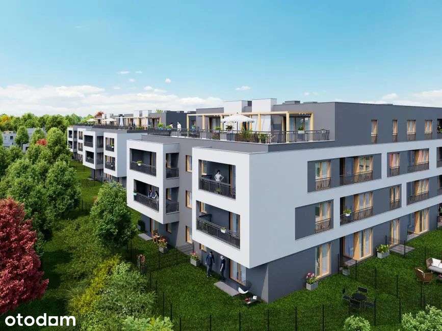 3-pokojowe mieszkanie 49m2 + balkon