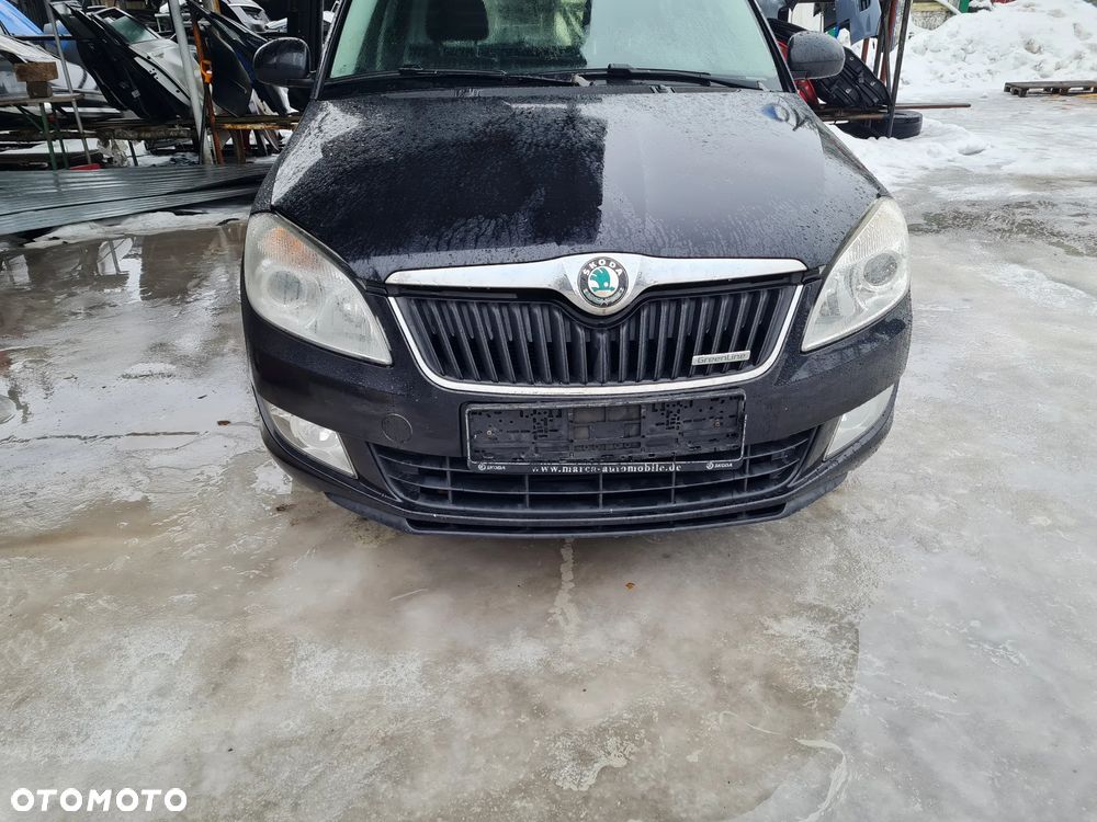 Zderzak przód błotniki maska pas przedni 9910 1.2 TDI Skoda Fabia II LIFT - 2