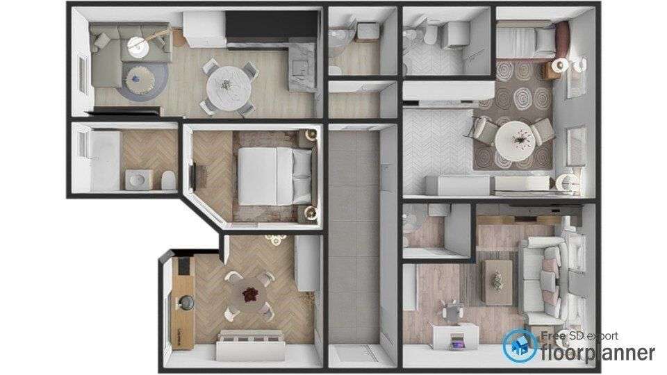 Potencjał 4 Mikroapartamentów W Centrum Szczecina