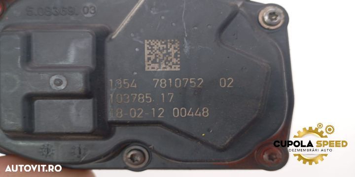 Clapeta acceleratie 2.0D N47D20C 7810752-02 BMW Seria 5 F10 [2009 - 2 - 2