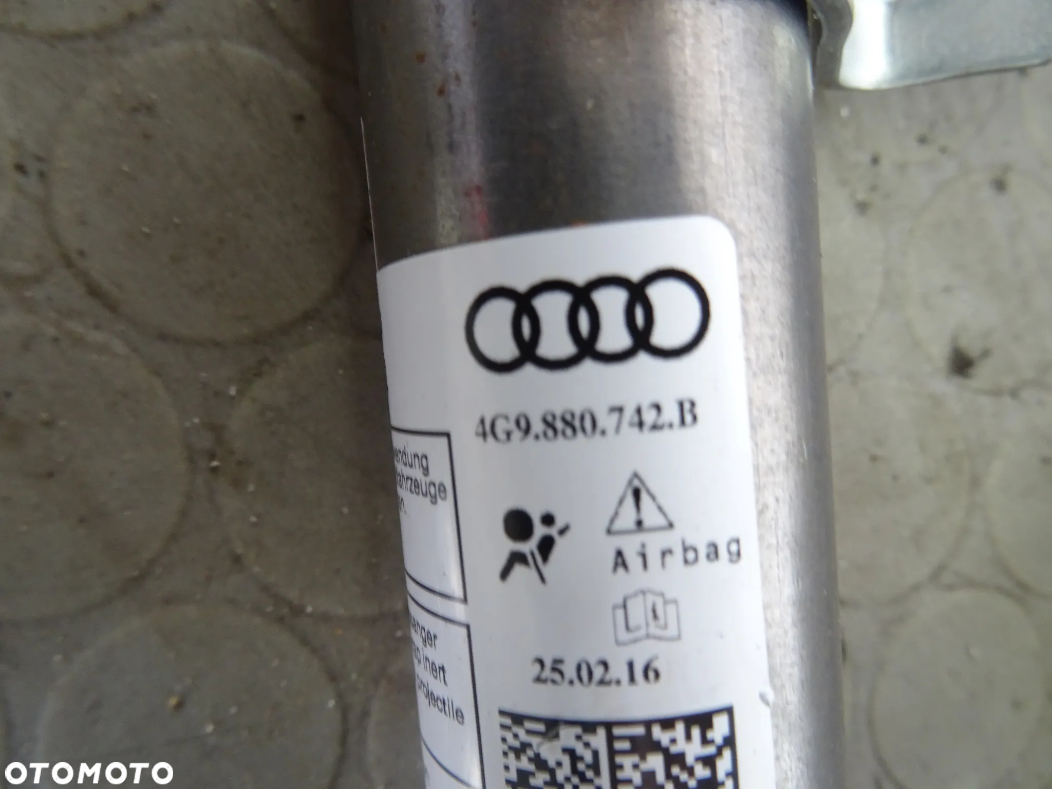4G9880741B 4G9880742B kurtyna lewa prawa KOMBI Audi A6 C7 czesci - 3