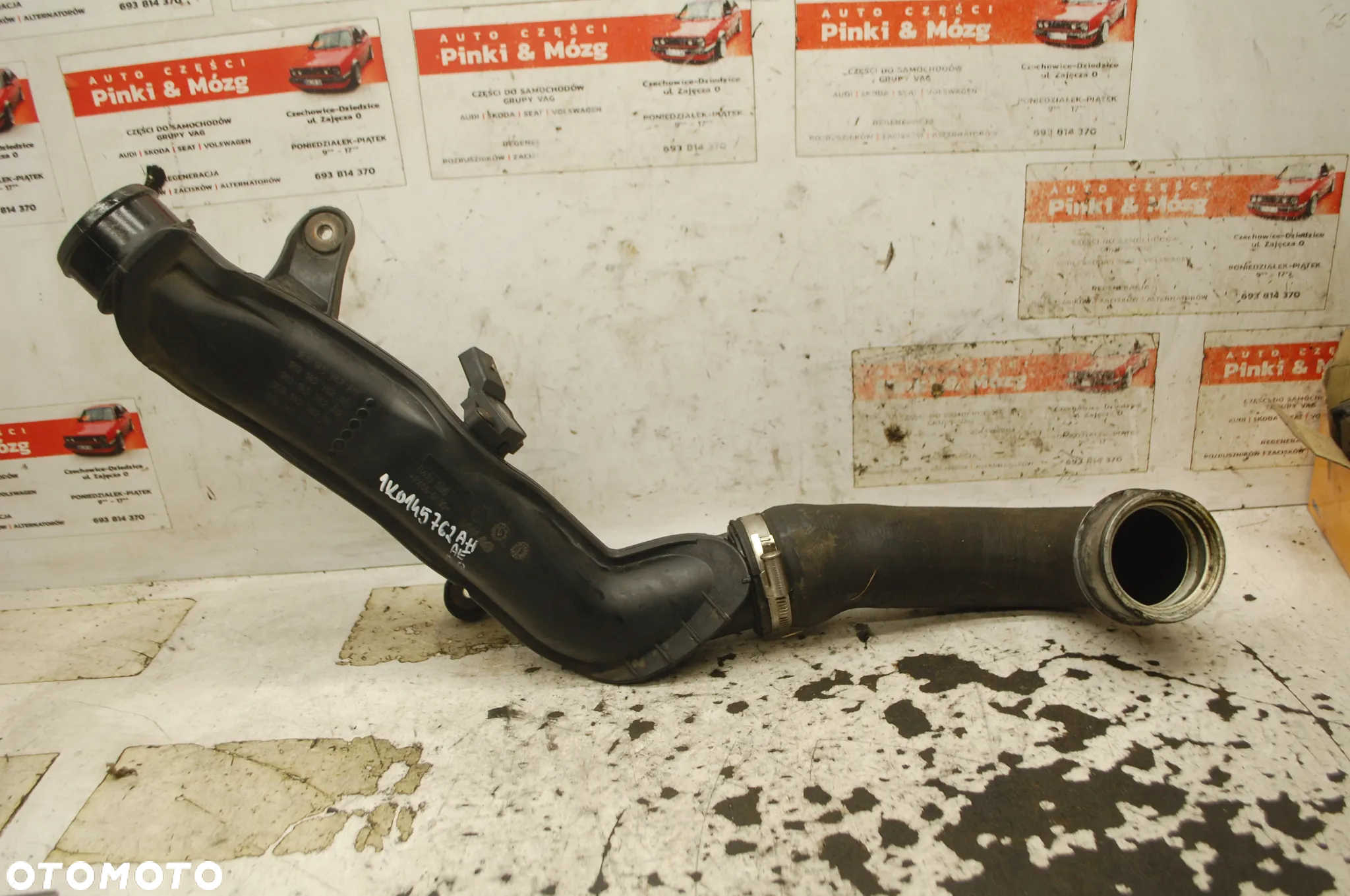 RURA PRZEWÓD INTERCOOLERA 1K0145762AH 2.0 TFSI SEAT LEON II VW SKODA AUDI - 2