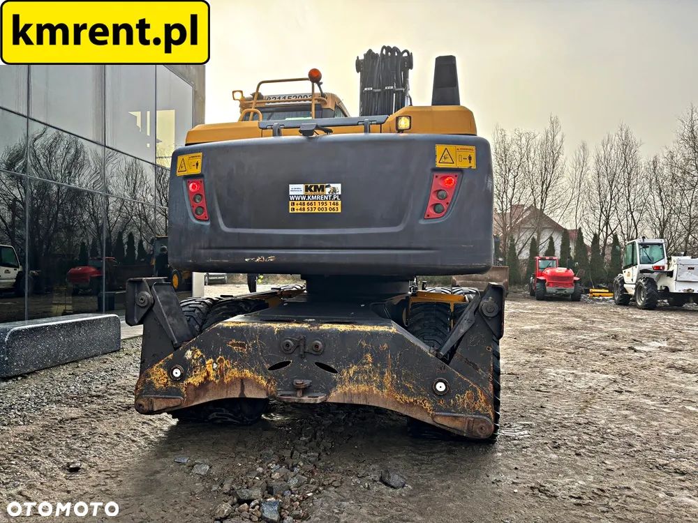 Volvo EW 140 D KOPARKA KOŁOWA GŁOWICA OBROTOWA ZE SZCZYPCAMI 2012R | Volvo ew160 , komatsu pw148 , JCB 145 175 , cat 313 316 , mecalac 15mwr - 19