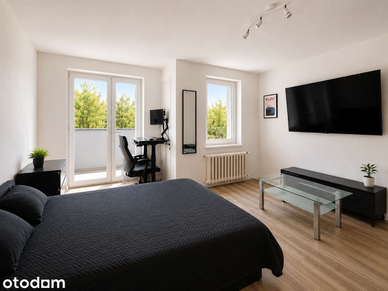 Bez prowizji/ul. Śliczna 43/2-pok/Wysoki parter/balkon/Gaj-Krzyki/Par.