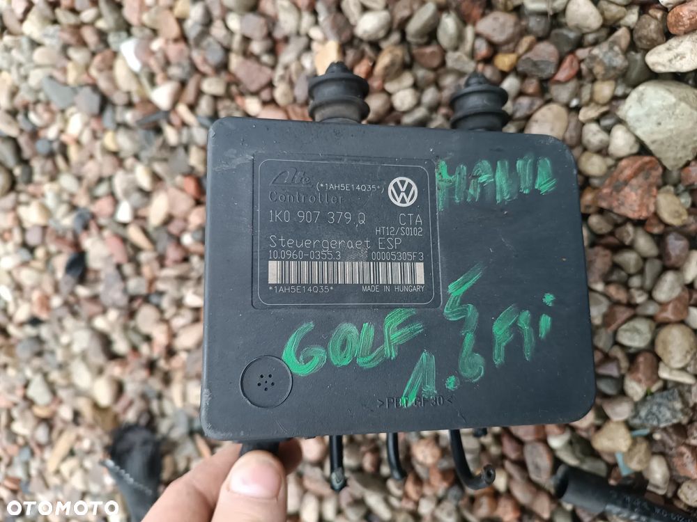 POMPA ABS VW GOLF V 5 TOURAN I SEAT LEON II 2 1K0907379Q 1K0614517M - 2