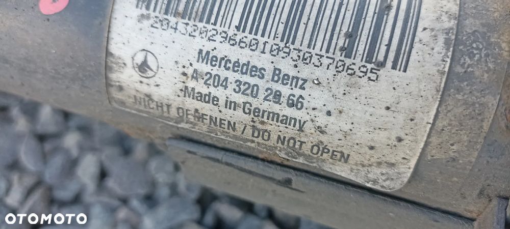 MERCEDES W207 Amortyzator Przód Sprężyna Oryginał a2043202966 - 4