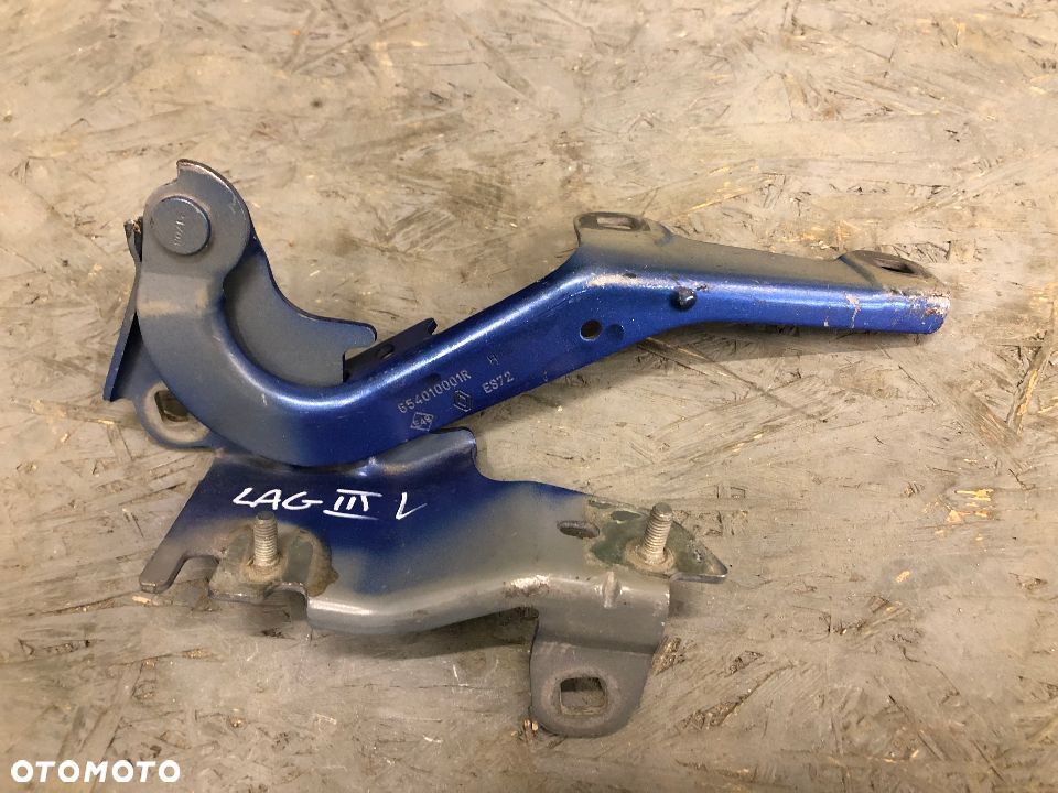 RENAULT LAGUNA III 2007-2015 ZAWIAS MASKI LEWY 654010001R