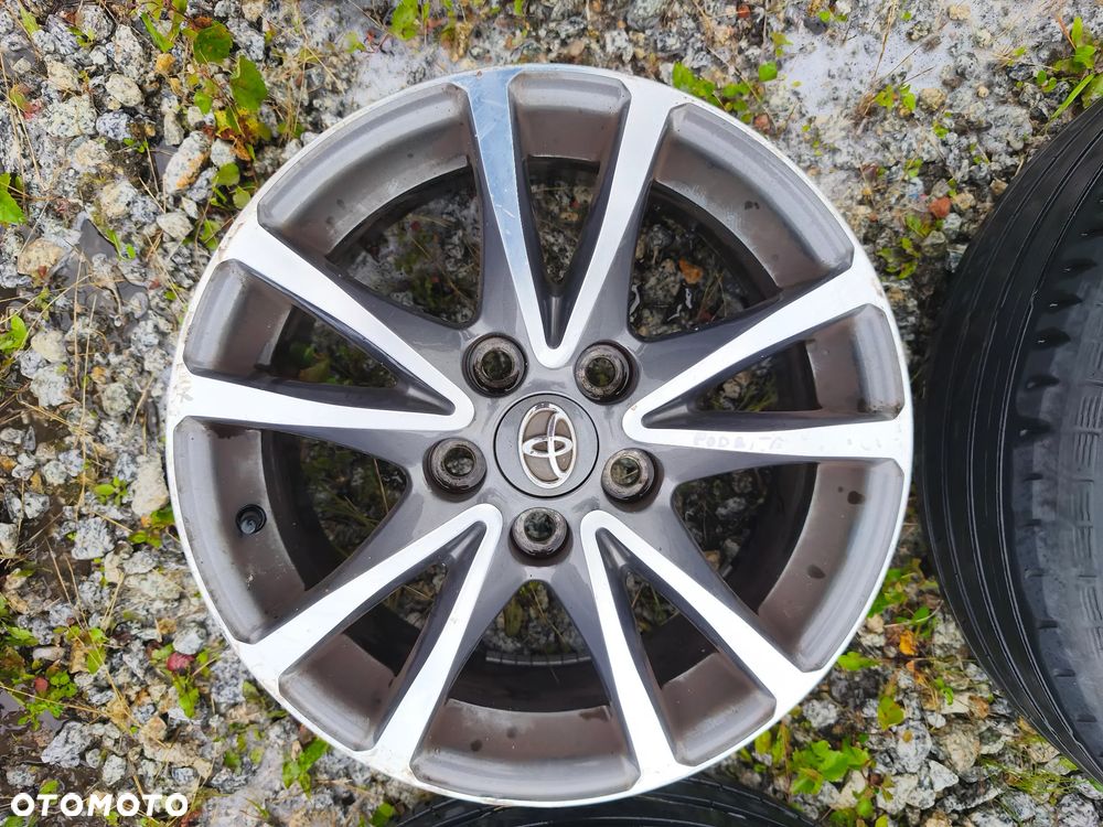 ALUFELGI KOŁA FELGI 16 CALI 5X114,3 ET39 42611-YY40 TOYOTA VERSO AVENSIS T270 - 2