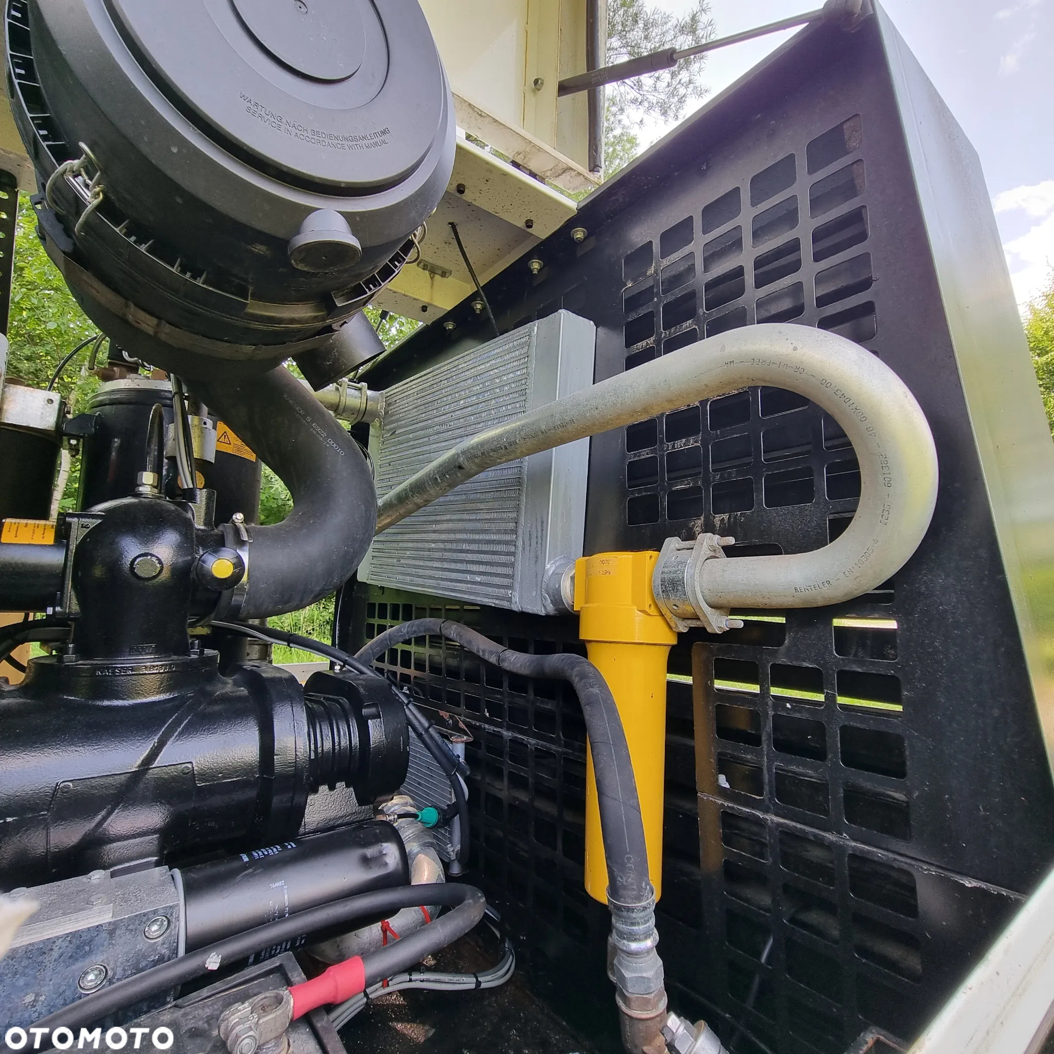 Inny Kompresor KAESER M82 jak Nowy z salonu 2019r z Norwegii 8,5m3 Kubota V3307 - 31