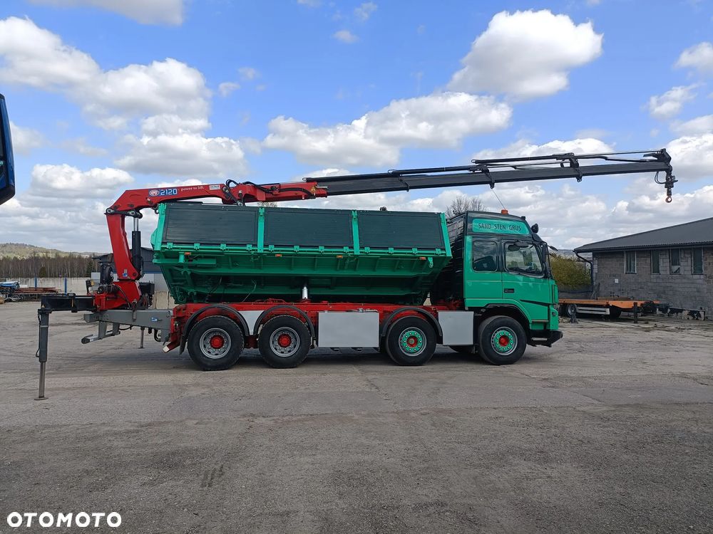 Volvo FMX 460 8x4 HMF 2120 Kiper Bordmatik - 21