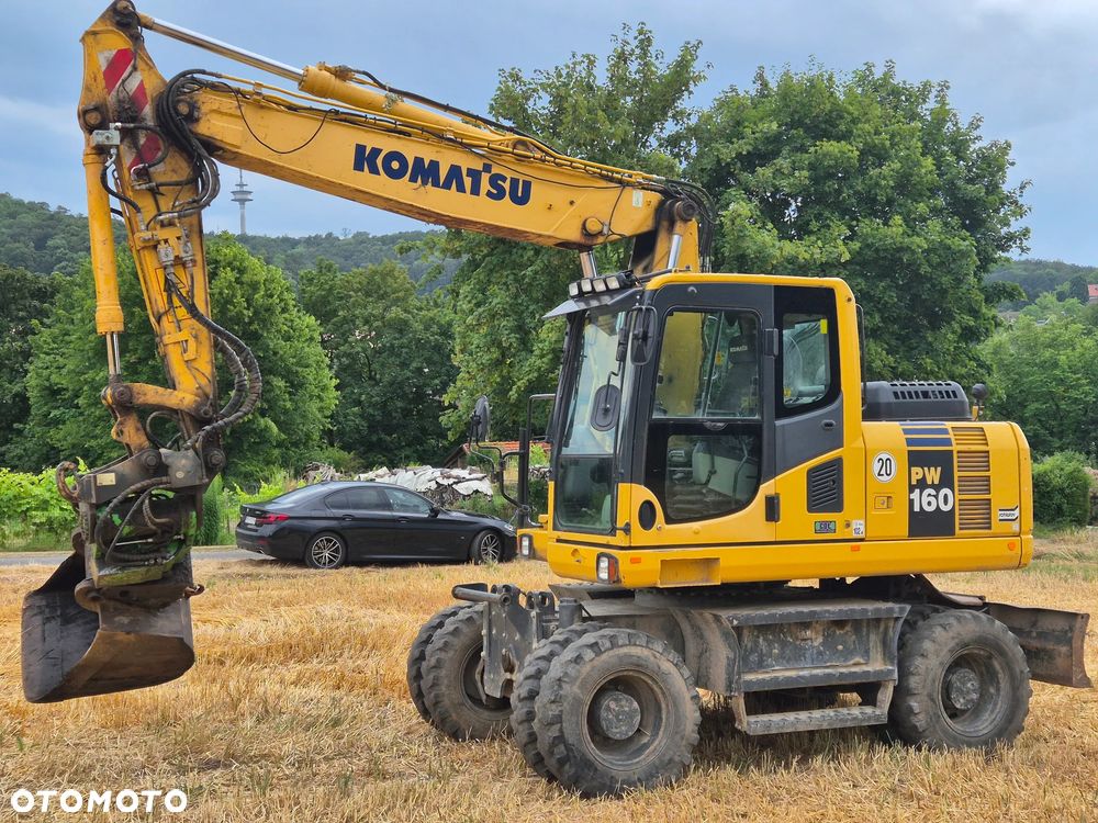 Komatsu pw 160-8,Rototilt z Niemiec,2017 Rok .tylko 6560 mth.148,140,180. - 1
