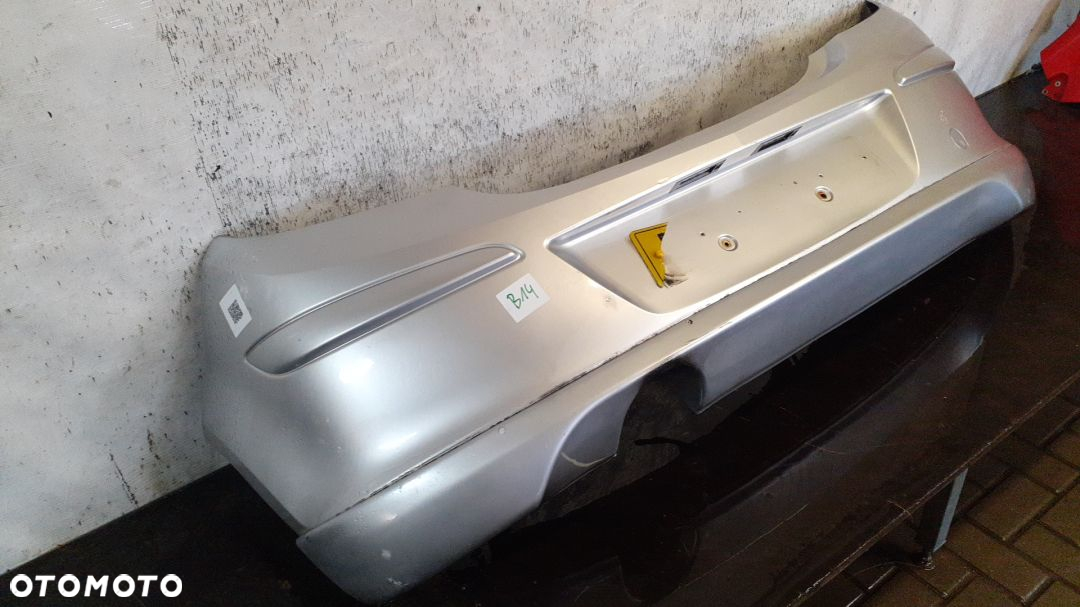 ^ ZDERZAK TYŁ TYLNY OPEL CORSA D Z157 SREBRNY 3D 3 DRZWI HB DOKŁADKA ! - 2