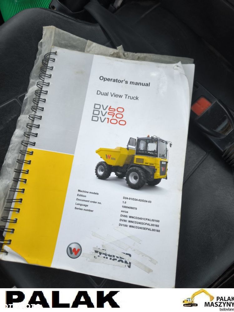 Wacker Neuson Wozidło  WACKER NEUSON   OBROTOWE  , 6 TON  DUAL VIEW   + KABINA   ,2019 rok - 14