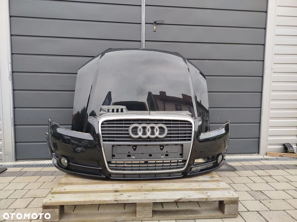 Audi A4 B7 maska plus zderzak przód LZ9Y - 1