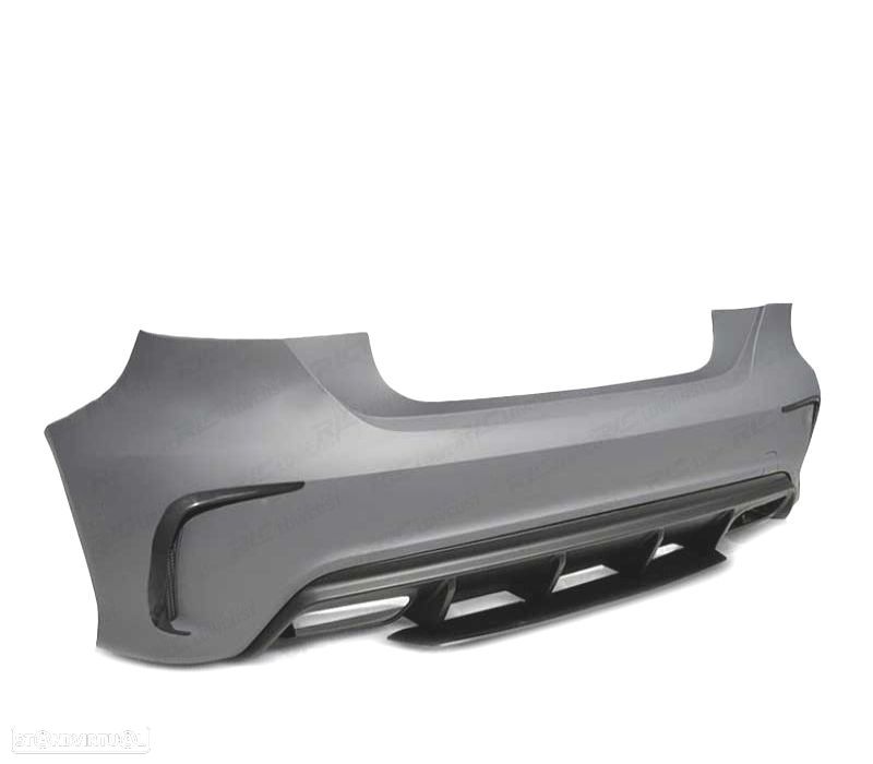 PARA-CHOQUES TRASEIRO MERCEDES A W176 15-18 LOOK AMG A45 - 3