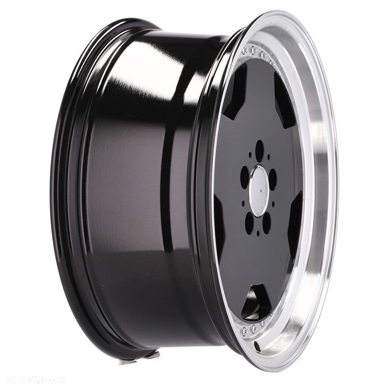 4x Felgi 18 m.in. do MERCEDES AMG E W124 W210 W211 W212 S W126 SEC Czarne Monoblock - B5852 - 7