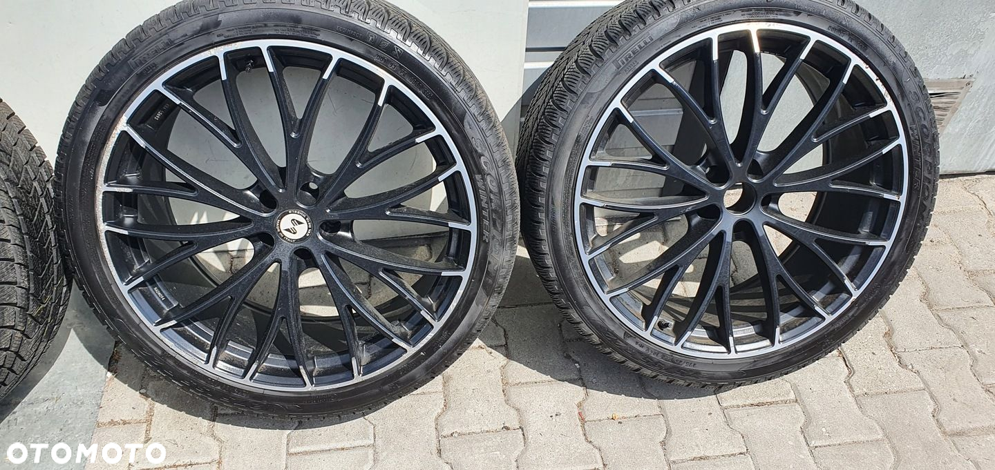 AUDI Q7 MERCEDES ML KOŁA AULFELGI 22 KBA 52693 ZIMA - 11