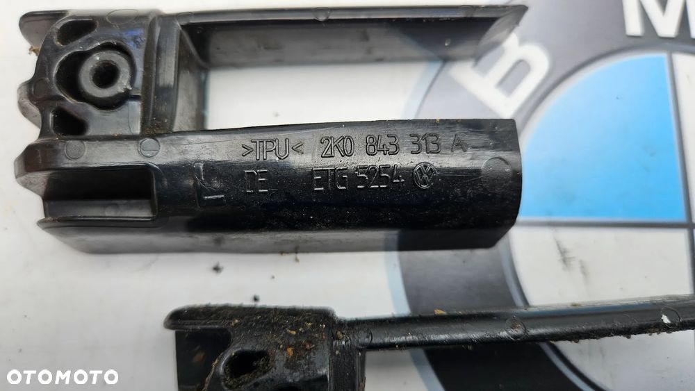 VW Caddy 2K III 2003- Rolka drzwi przesuwnych lewych Rolki drzwi przesuwnych lewych  Prowadnica lewa Zamek Rygiel Mocowanie Obudowa Klamka odbojnik - 17