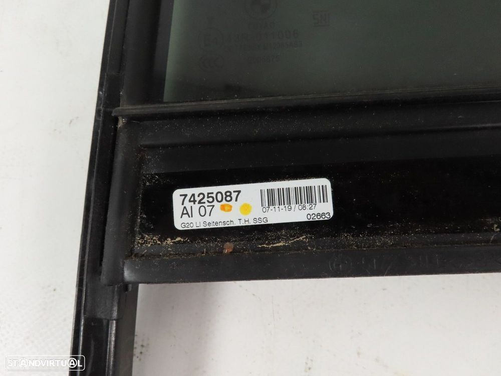 Conjunto de vidros escuros Seminovo/ Original BMW 3 (G20) - 2