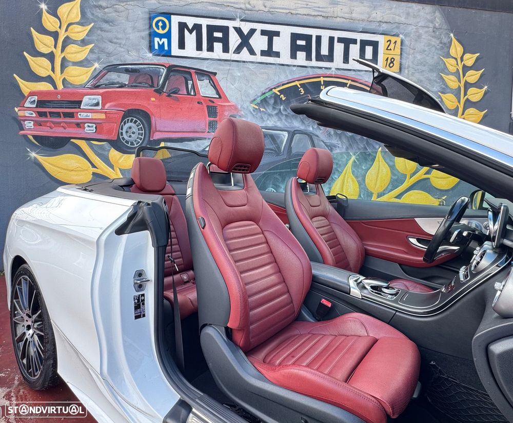 Mercedes-Benz C 220 d Cabrio 9G-Tronic AMG Line - 27