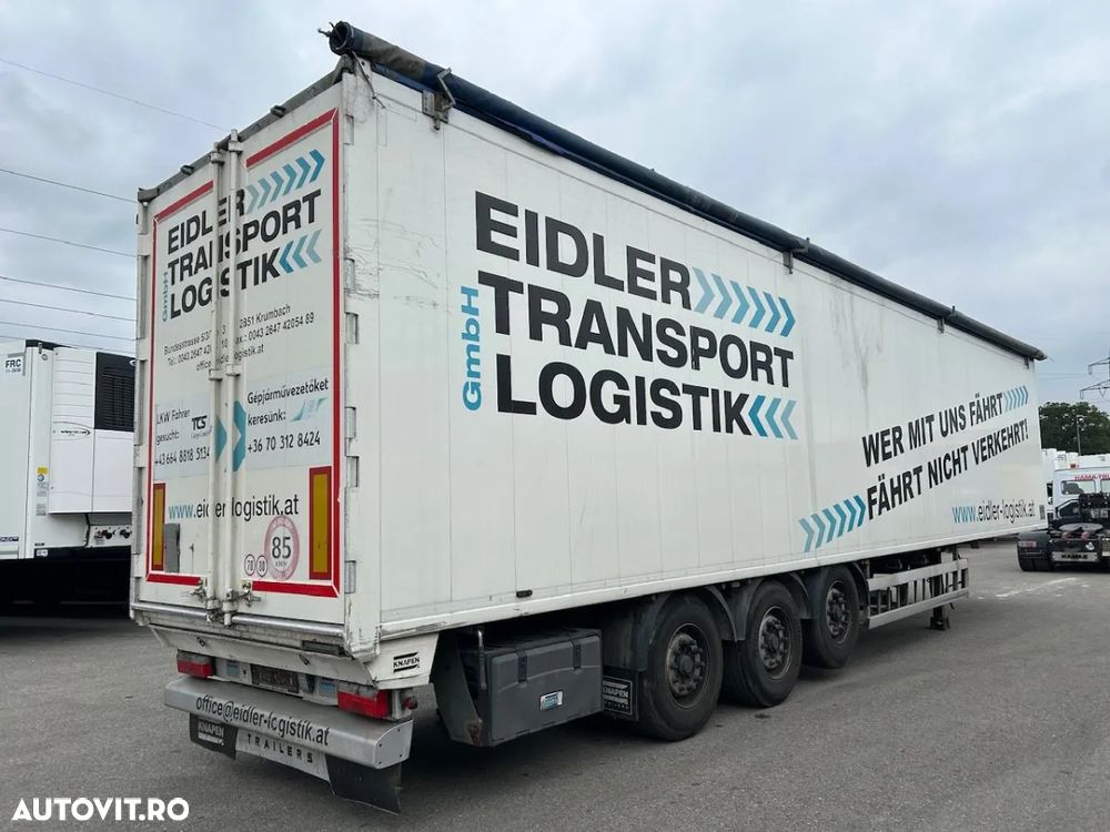 Knapen Trailers Podea 10mm, Axa liftanta, factura externa - 3