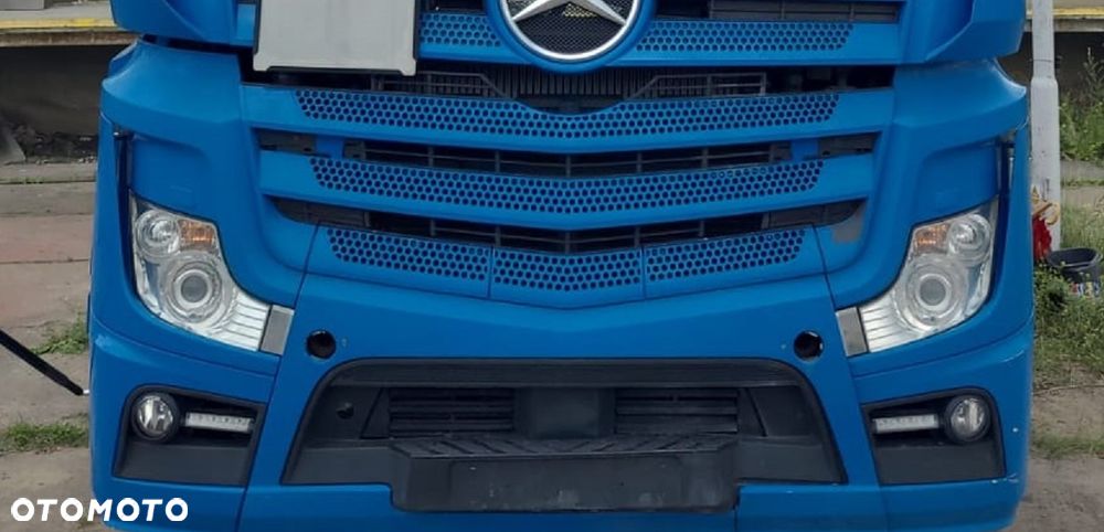 KOMPLETNY PRZÓD MERCEDES ACTROS MP4 BIG SPACE REFLEKTORY BIXENON ZDERZAK ATRAPA - 1