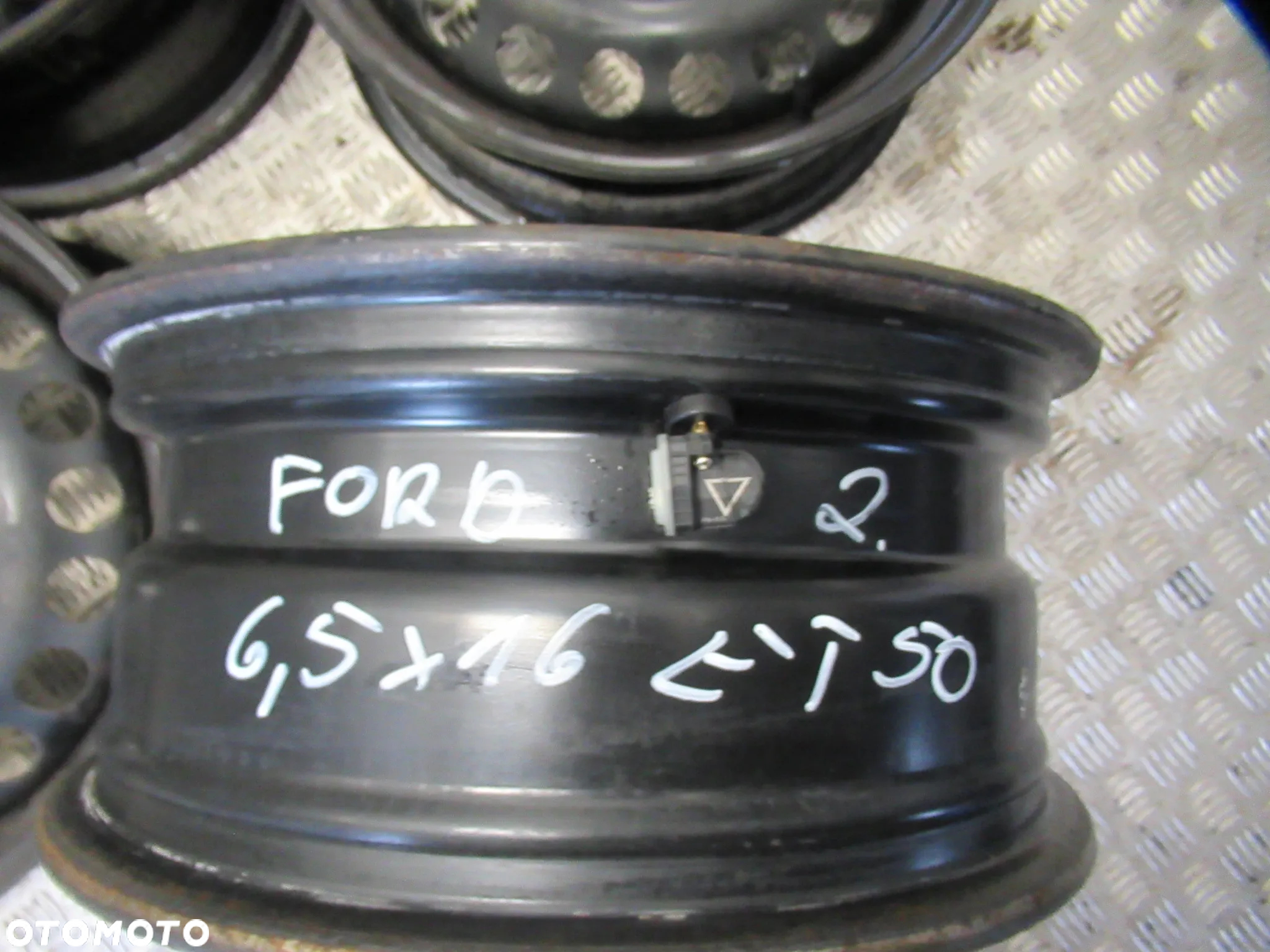 Felgi Ford Focus C-Max Kuga Mondeo 6,5Jx16 et50 5x108 CZUJNIKI - 4