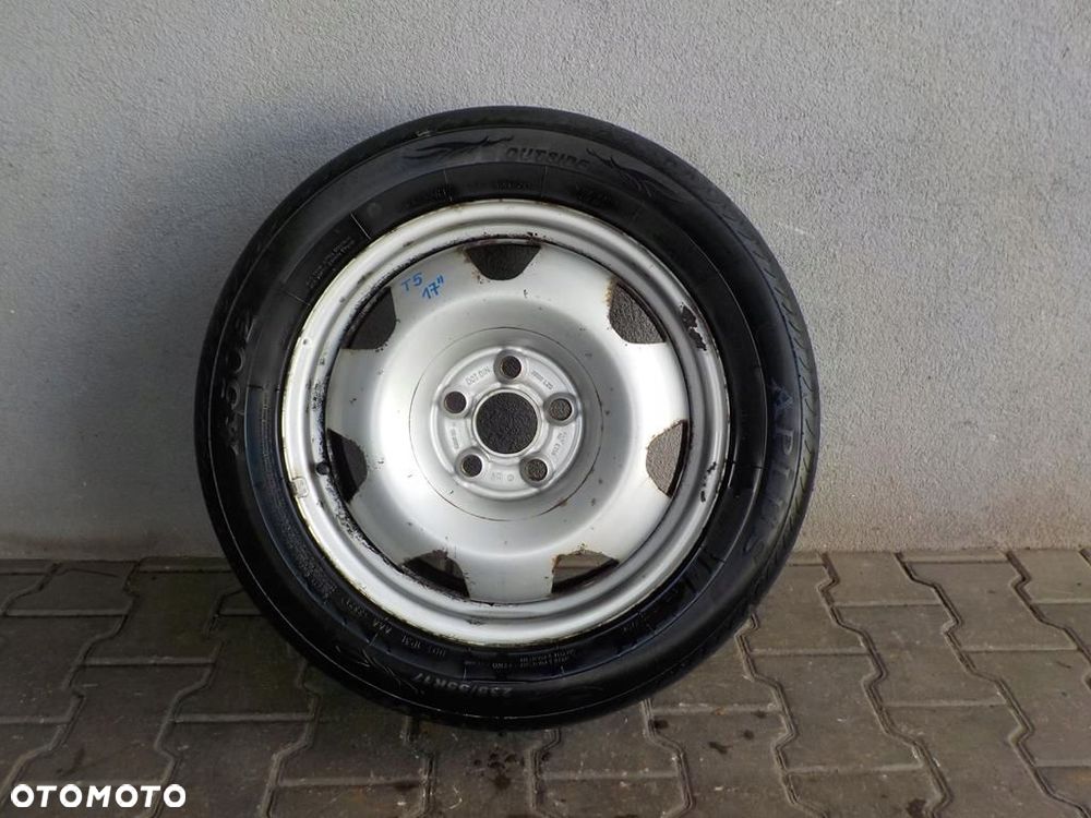 VW T5 REZERWA KOŁO ZAPASOWE FELGA 17 5X120 - 1