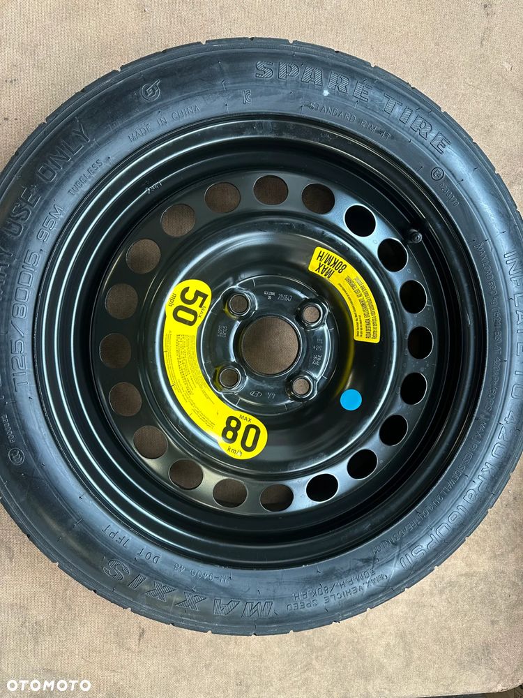 KOŁO DOJAZDOWE HYUNDAI I20 T125/80 R15 - 1