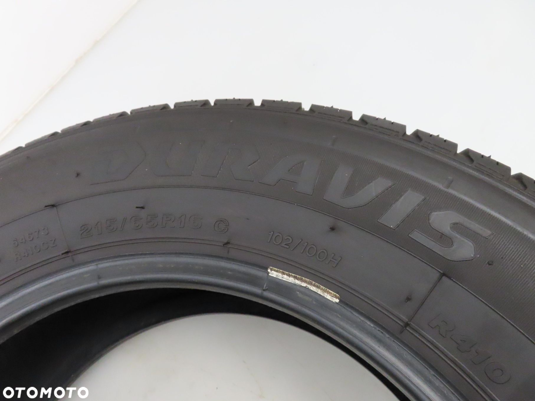 2x 215/65R16C OPONY DOSTAWCZE LETNIE Bridgestone Duravis R410 102/100H - 4
