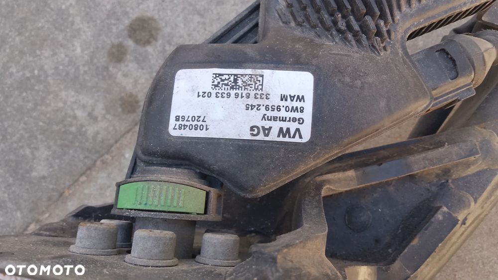 AUDI A4 S4 B9 8W0 ELEKTRYCZNY HAK HOLOWNICZY ZDERZAKA TYŁ ŁADNY 8W0800491N - 5