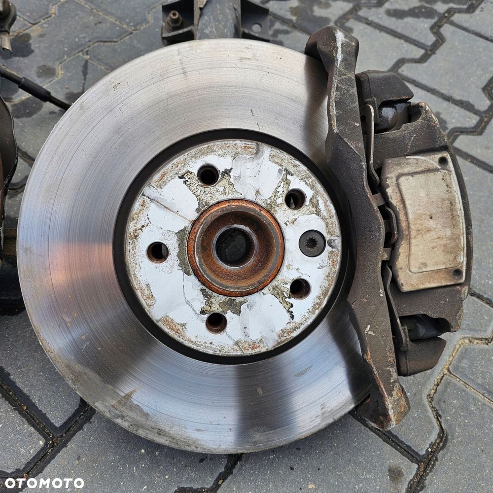 VW T5 LIFT T6 2.0 BiTDI zacisk zaciski tarcze hamulcowe klocki przód SWAP - 2