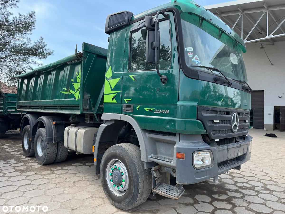 Mercedes-Benz Actros 3346 6x6 - 3-stronny Meiller Bordmatic - 2