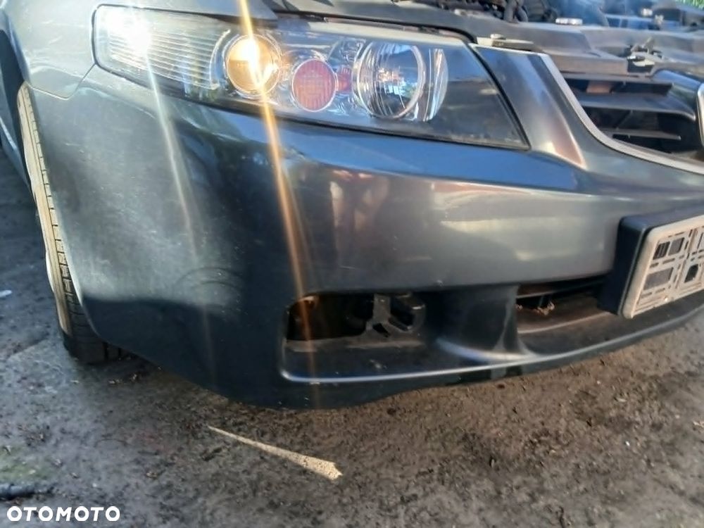Honda Accord VII maska, zderzak przedni , lampa przednia lewa, prawa - 7